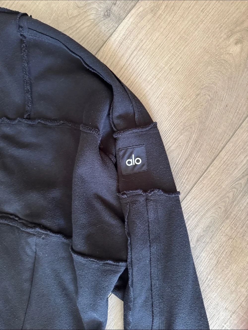 ALO Yoga Black Dimension Hoodie